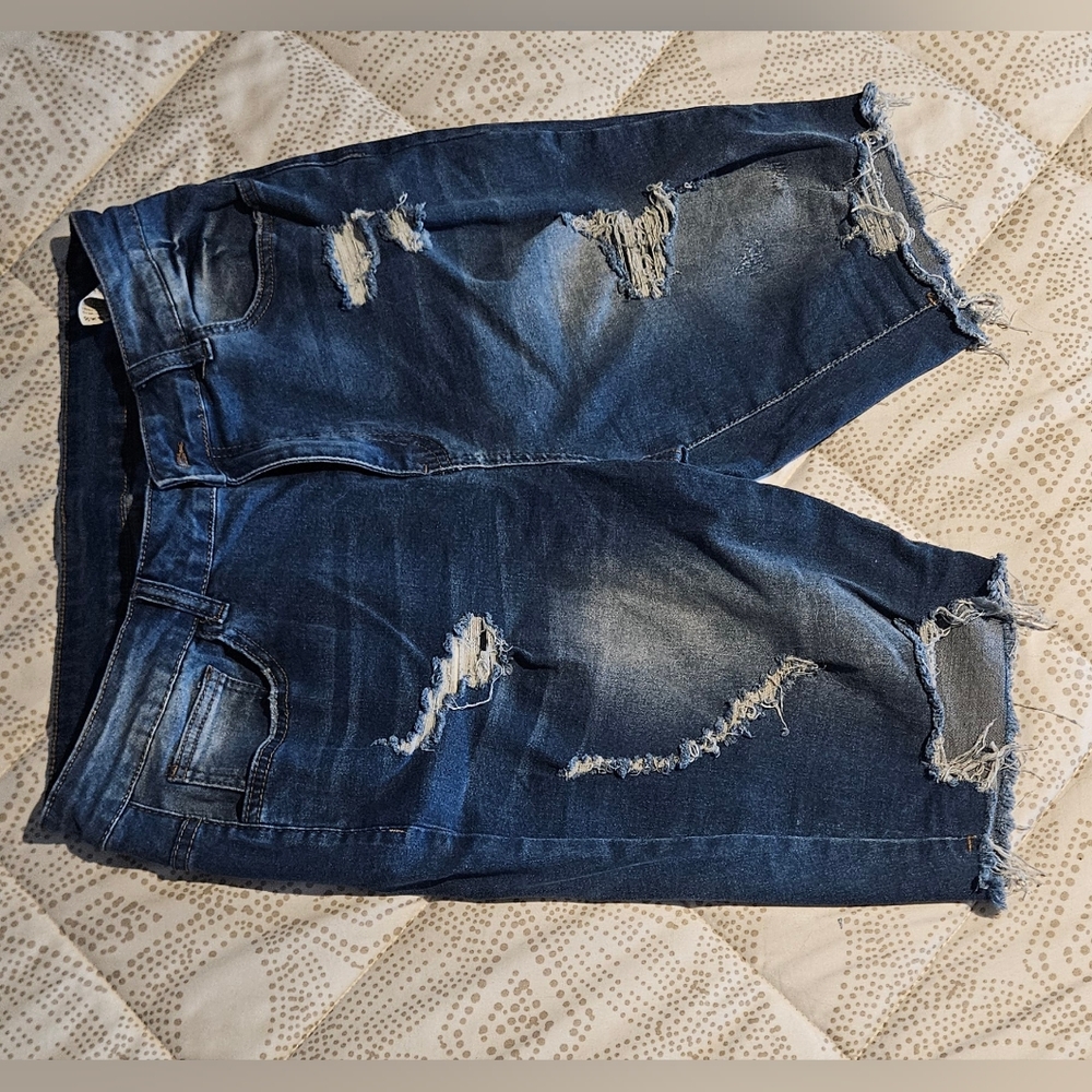 SHEIN Blue Shorts